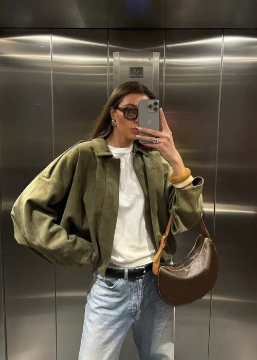 Perla jacket Khaki